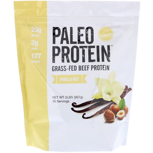 Julian Bakery, Paleo Protein, Grass-Fed Beef Protein, Vanilla Nut, 2 lbs (907 g) Review