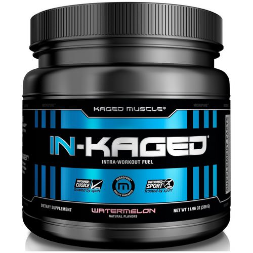 Kaged Muscle, In-Kaged Intra-Workout Fuel, Watermelon, 11.97 oz (339 g) Review