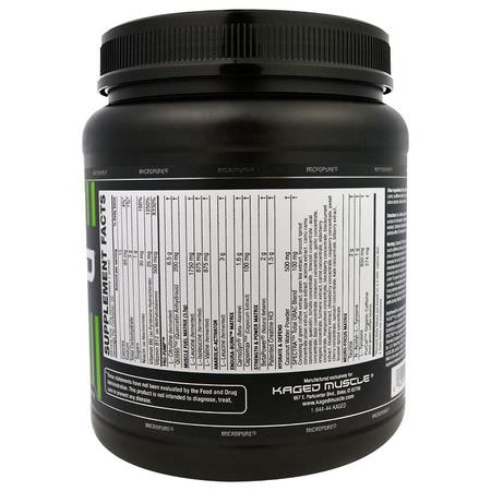 Koffein, Stimulerande, Kosttillskott Före Träning, Sportnäring: Kaged Muscle, Pre-Kaged, Pre-Workout Primer, Fruit Punch, 1.41 lbs (640 g)