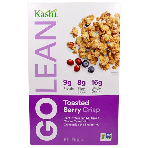 Kashi, GoLean, Toasted Berry Crisp Cereal, 14 oz (397 g) Review