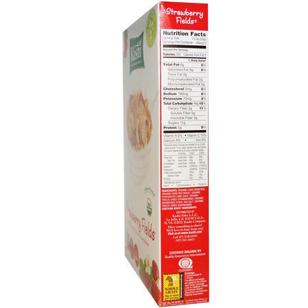 Kalla Spannmål, Frukost: Kashi, Strawberry Fields Cereal, 10.3 oz (292 g)