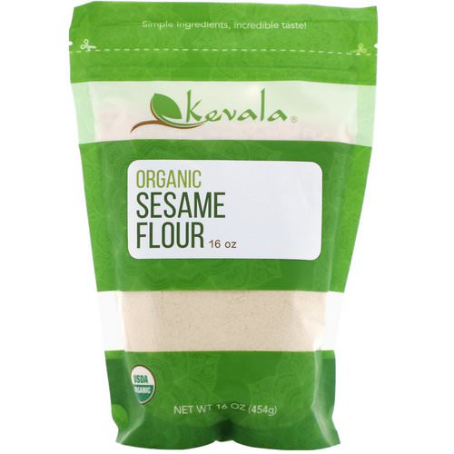 Kevala, Organic Sesame Flour, 16 oz (454 g) Review