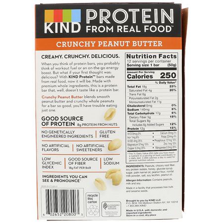 KIND Bars Soy Protein Bars - Sojaproteinbarer, Proteinbarer, Brownies, Kakor