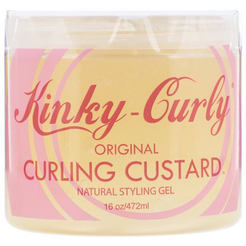 Kinky-Curly, Original Curling Custard, Natural Styling Gel, 16 oz (472 ml) Review
