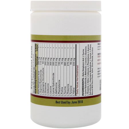 Aminosyror, Kosttillskott: Kirkman Labs, Amino Support Powder, 8.4 oz (240 g)