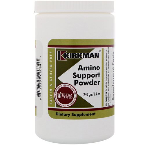 Kirkman Labs, Amino Support Powder, 8.4 oz (240 g) Review