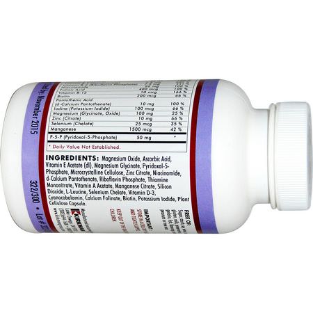 Kirkman Labs B6 Pyridoxine Multivitamins - Multivitaminer, B6 Pyridoxin, Vitamin B, Vitaminer