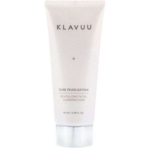 KLAVUU, Pure Pearlsation, Revitalizing Facial Cleansing Foam, 4.39 fl oz (130 ml) Review