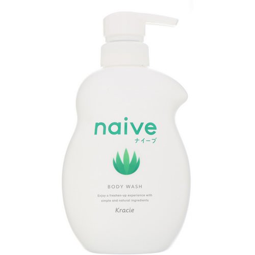 Kracie, Naive, Body Wash, Aloe, 17.9 fl oz (530 ml) Review