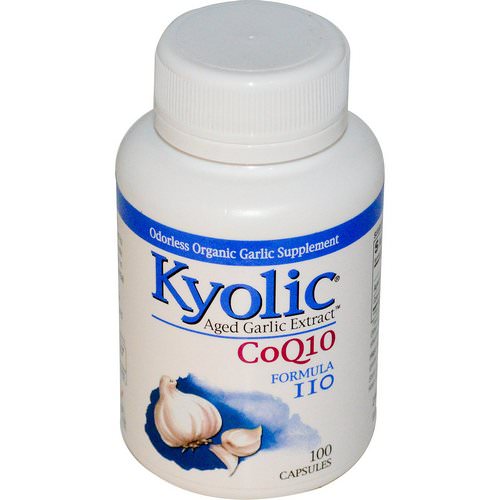 Kyolic, Aged Garlic Extract CoQ10 Formula 110, 100 Capsules Review