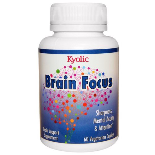 Kyolic, Brain Focus, 60 Veggie Caplets Review
