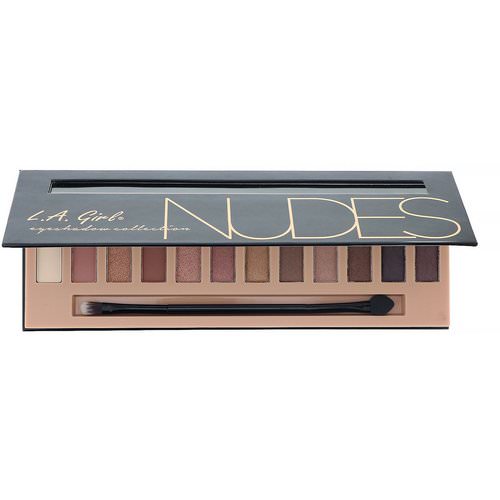 L.A. Girl, Beauty Brick, Nudes Eyeshadow Palette, 0.42 oz (12 g) Review