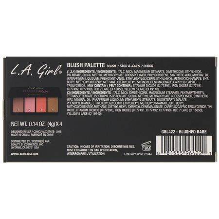 L.A. Girl Blush Makeup Gifts - Makeupgåvor, Rodnad, Ansikte, Makeup