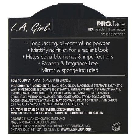 L.A. Girl Powder Setting Spray - Ställa In Spray, Pulver, Ansikte, Smink