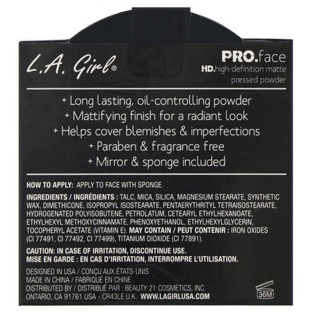 L.A. Girl Powder Setting Spray - Ställa In Spray, Pulver, Ansikte, Makeup