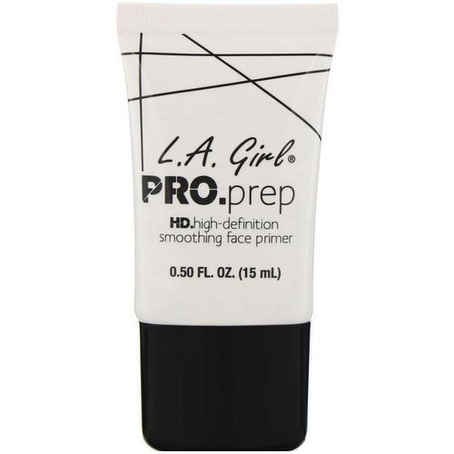 L.A. Girl, Pro Prep HD Face Primer, Clear, 0.5 fl oz (15 ml) Review