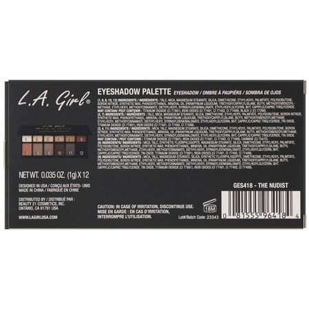 L.A. Girl Eyeshadow Makeup Gifts - Makeupgåvor, Ögonskugga, Ögon, Smink