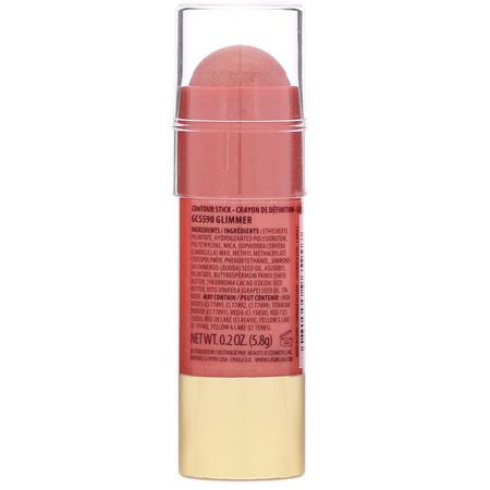 Blush, Face, Makeup: L.A. Girl, Velvet Blush Contour Stick, Glimmer, 0.2 oz (5.8 g)
