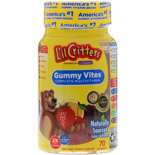 L'il Critters, Gummy Vites Complete Multivitamin, 70 Gummies Review