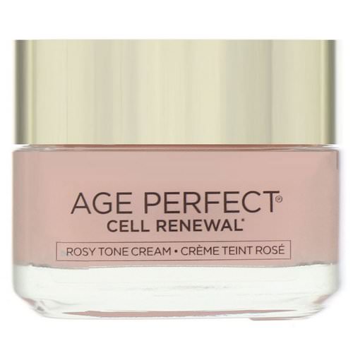 L'Oreal, Age Perfect Cell Renewal, Rosy Tone Moisturizer, 1.7 oz (48 g) Review