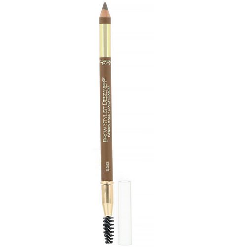 L'Oreal, Brow Stylist Designer Eyebrow Pencil, 305 Blonde, .045 oz (1.3 g) Review