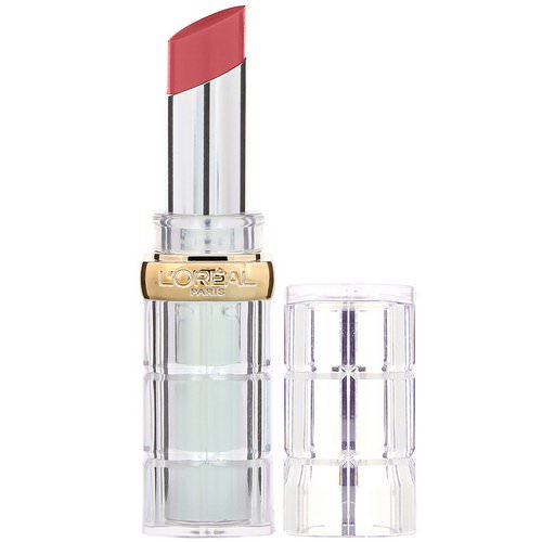 L'Oreal, Color Rich Shine Lipstick, 908 Sparkling Rose, 0.1 oz (3 g) Review