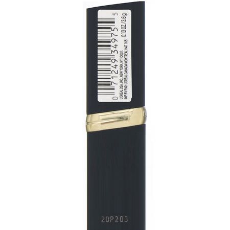 Läppstift, Läppar, Smink: L'Oreal, Colour Riche Matte Lipstick, 808 Matte-Cademia, .13 oz (3.6 g)