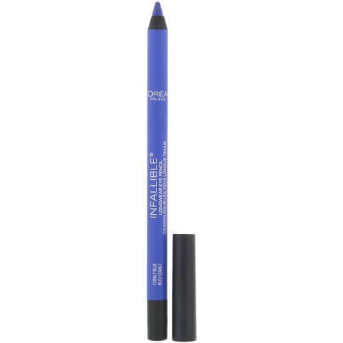 L'Oreal, Infallible Pro-Last Waterproof Pencil Eyeliner, 960 Cobalt Blue, 0.042 fl oz (1.2 g) Review