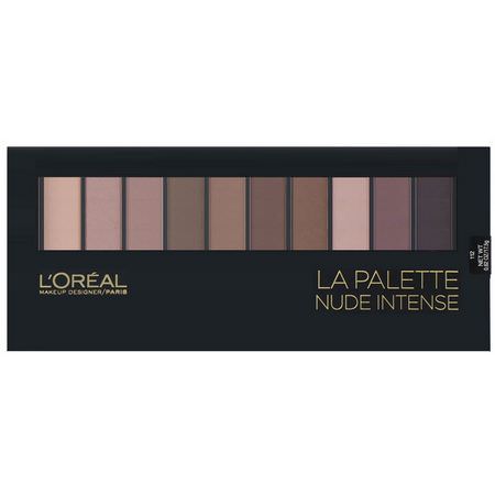Makeupgåvor, Ögonskugga, Ögon, Smink: L'Oreal, La Palette, 112 Nude Intense, 0.62 oz (17.5 g)