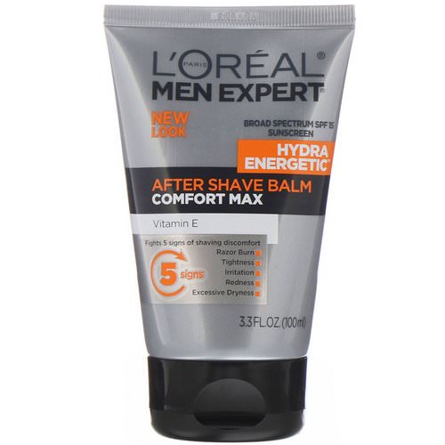 L'Oreal, Men Expert, After Shave Balm, Comfort Max, 3.3 fl oz (100 ml) Review