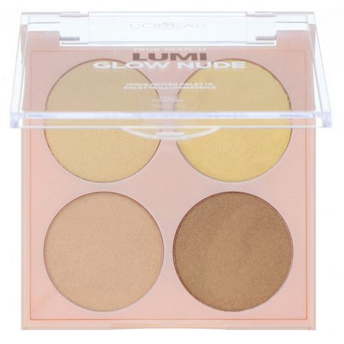 L'Oreal, True Match Lumi Glow Nude Highlighter Palette, 750 Sunkissed, 0.26 oz (7.3 g) Review