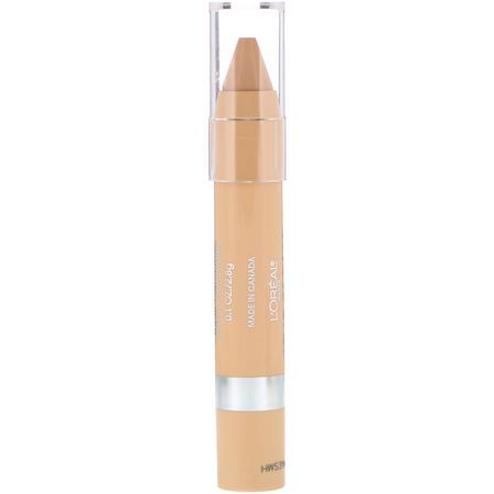 Concealer, Face, Makeup: L'Oreal, True Match Super-Blendable Crayon Concealer, N4-5 Neutral Light/Medium, 0.1 oz (2.8 g)