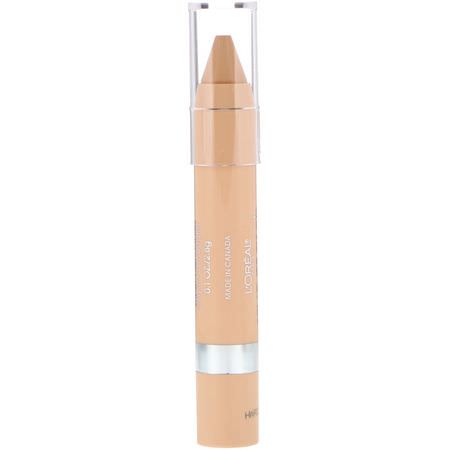 Concealer, Face, Makeup: L'Oreal, True Match Super-Blendable Crayon Concealer, W4-5 Warm Light/Medium, .1 oz (2.8 g)