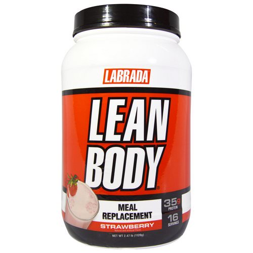 Labrada Nutrition, Lean Body, Meal Replacement, Strawberry, 2.47 lb (1120 g) Review
