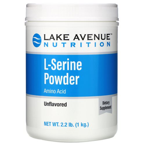 Lake Avenue Nutrition, L-Serine, Unflavored Powder, 2.2 lb (1 kg) Review