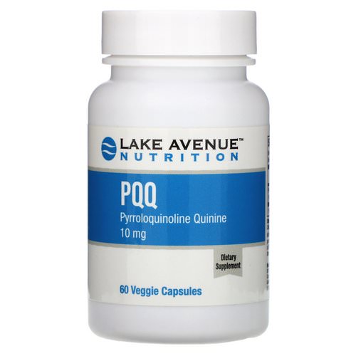 Lake Avenue Nutrition, PQQ (Pyrroloquinoline Quinine), 10 mg, 60 Veggie Capsules Review