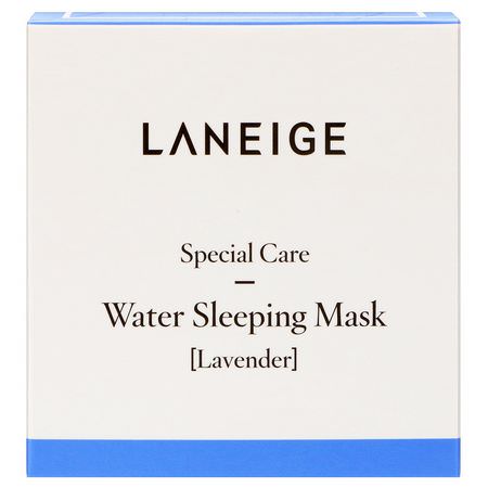 Hydrating Masks, K-Beauty Face Masks, Peels, Face Masks: Laneige, Special Care, Water Sleeping Mask, Lavender, 70 ml