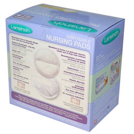 Ammkuddar, Moderskap, Mammor, Barn: Lansinoh, Disposable Nursing Pads, 36 Individually Wrapped Pads