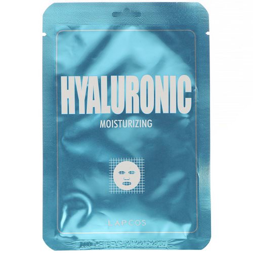 Lapcos, Hyaluronic Sheet Mask, Moisturizing, 1 Mask, 0.84 fl oz (25 ml) Review