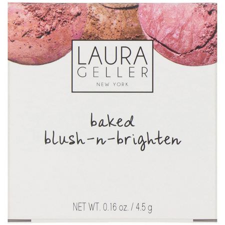 Blush, Face, Makeup: Laura Geller, Baked Blush-N-Brighten, Tropic Hues, 0.16 oz (4.5 g)