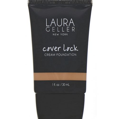 Laura Geller, Cover Lock, Cream Foundation, Medium, 1 fl oz (30 ml) Review