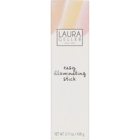 Markör, Ansikte, Makeup: Laura Geller, Easy Illuminating Stick, Gilded Honey, 0.17 oz (4.95 g)