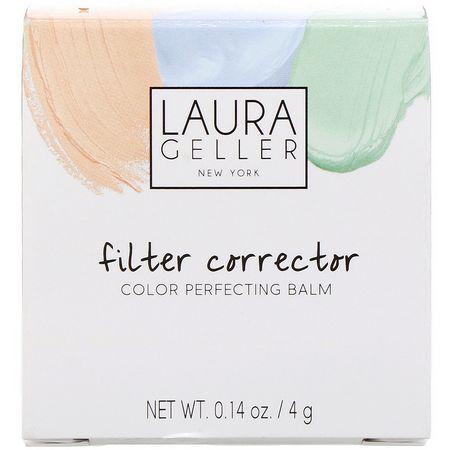 Concealer, Face, Makeup: Laura Geller, Filter Corrector, Color Perfecting Balm, 0.14 oz (4 g)