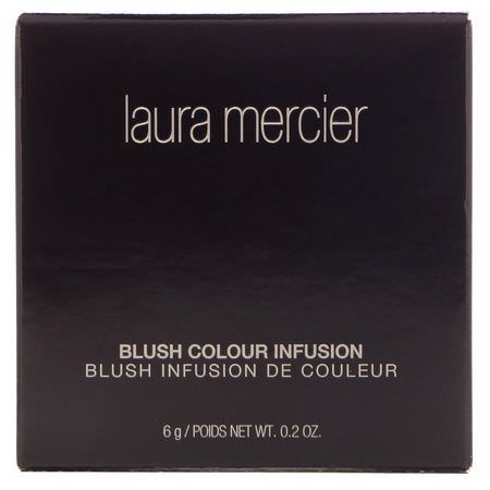 Blush, Face, Makeup: Laura Mercier, Blush Colour Infusion, Peach, 0.2 oz (6 g)