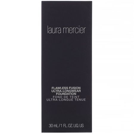 Foundation, Face, Makeup: Laura Mercier, Flawless Fusion, Ultra-Longwear Foundation, 4W1 Maple, 1 fl oz (30 ml)