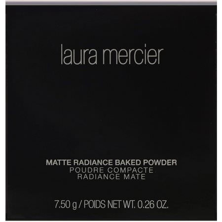 Ställa In Spray, Pulver, Ansikte, Smink: Laura Mercier, Matte Radiance Baked Powder, 03 Bronze Golden Nude, 0.26 oz (7.50 g)