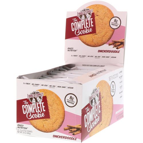 Lenny & Larry's, The Complete Cookie Snickerdoodle, 12 Cookies, 2 oz (57 g) Each Review