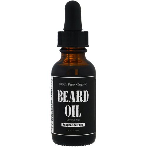 Leven Rose, 100% Pure Organic Beard Oil, Fragrance Free, 1 fl oz (30 ml) Review
