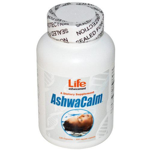 Life Enhancement, AshwaCalm, 300 mg, 120 Capsules Review