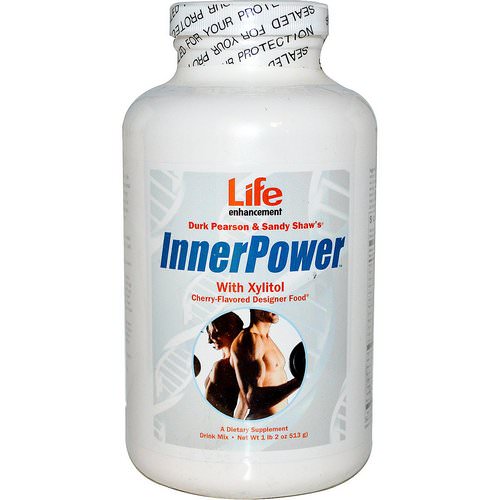 Life Enhancement, Durk Pearson & Sandy Shaw's, Inner Power with Xylitol Drink Mix, Cherry Flavored, 1 lb 2 oz (513 g) Review